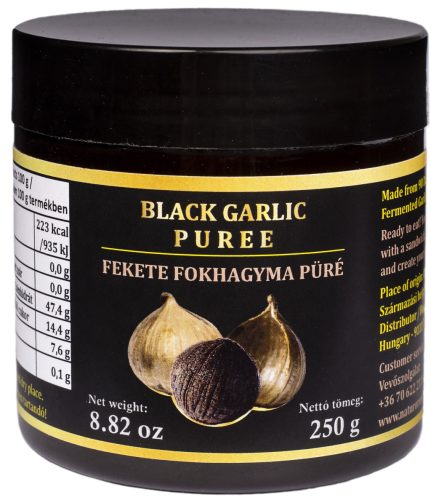 Naturorum fekete fokhagyma püré 250 g