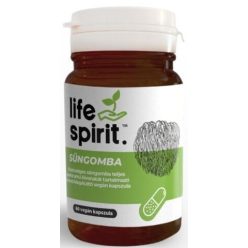   Life Spirit Süngomba teljes spektrumú gombakivonatot tartalmazó étrend-kiegészítő kapszula 60 db