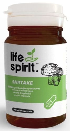Life Spirit Shiitake teljes spektrumú gombakivonat kapszula 90 db