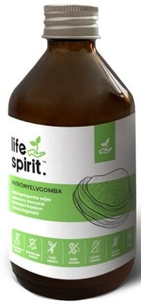 Life Spirit Patkónyelv gomba teljes spektrumát tartalmazó folyékony kivonat 250 ml