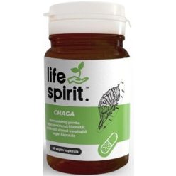   Life Spirit Chaga (Hamvaskéreg) teljes spektrumú gombakivonatot tartalmazó étrend-kiegészítő kapszula 60 db