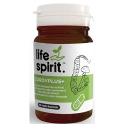   Life Spirit Cordyplus+ teljes spektrumú gombakivonatot tartalmazó étrend-kiegészítő kapszula 60 db