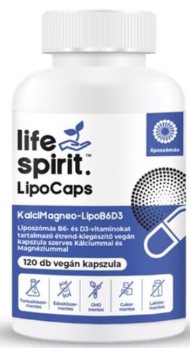 Life Spirit LipoCaps KalciMagneo-LipoB6D3 kapszula 120 db