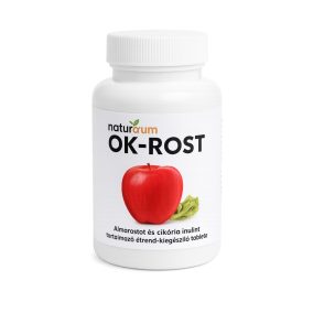   OK-ROST Almarostot és cikória inulint tartalmazó étrend-kiegészítő tabletta 120 db
