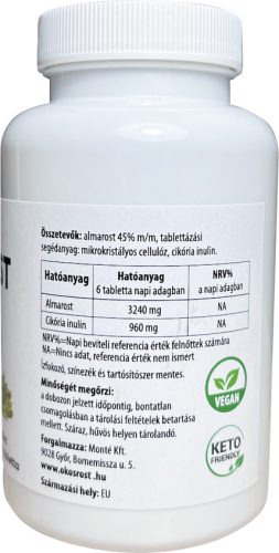 OK-ROST Almarostot és cikória inulint tartalmazó étrend-kiegészítő tabletta 120 db